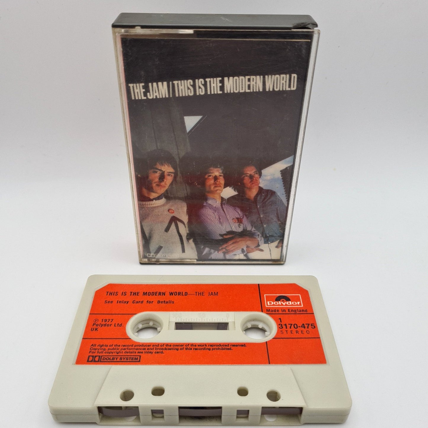 The Jam 'This is the modern world' Cassette Tape