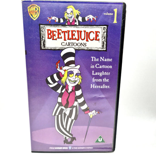 Beetlejuice Cartoon VHS 90s W1