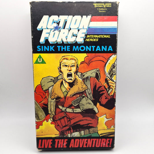 Action Force GI Joe VHS W9
