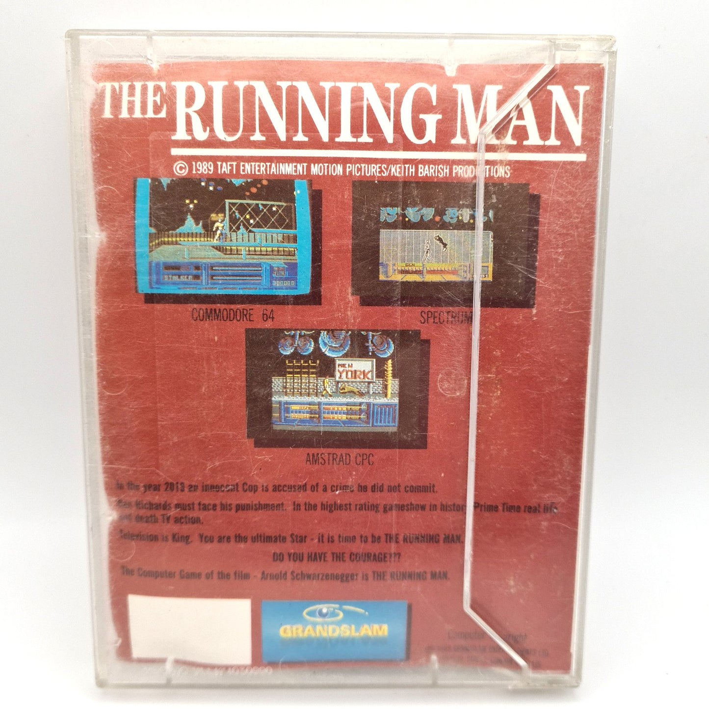 The Running Man Spectrum Computer Game W9