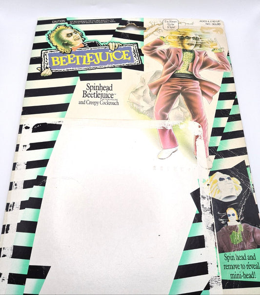 Beetlejuice Kenner Card Back 99p