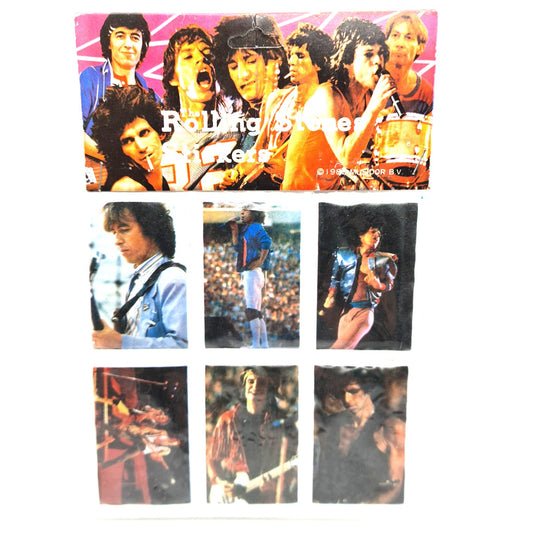 The Rolling Stones Pop Stickers 1983 W9