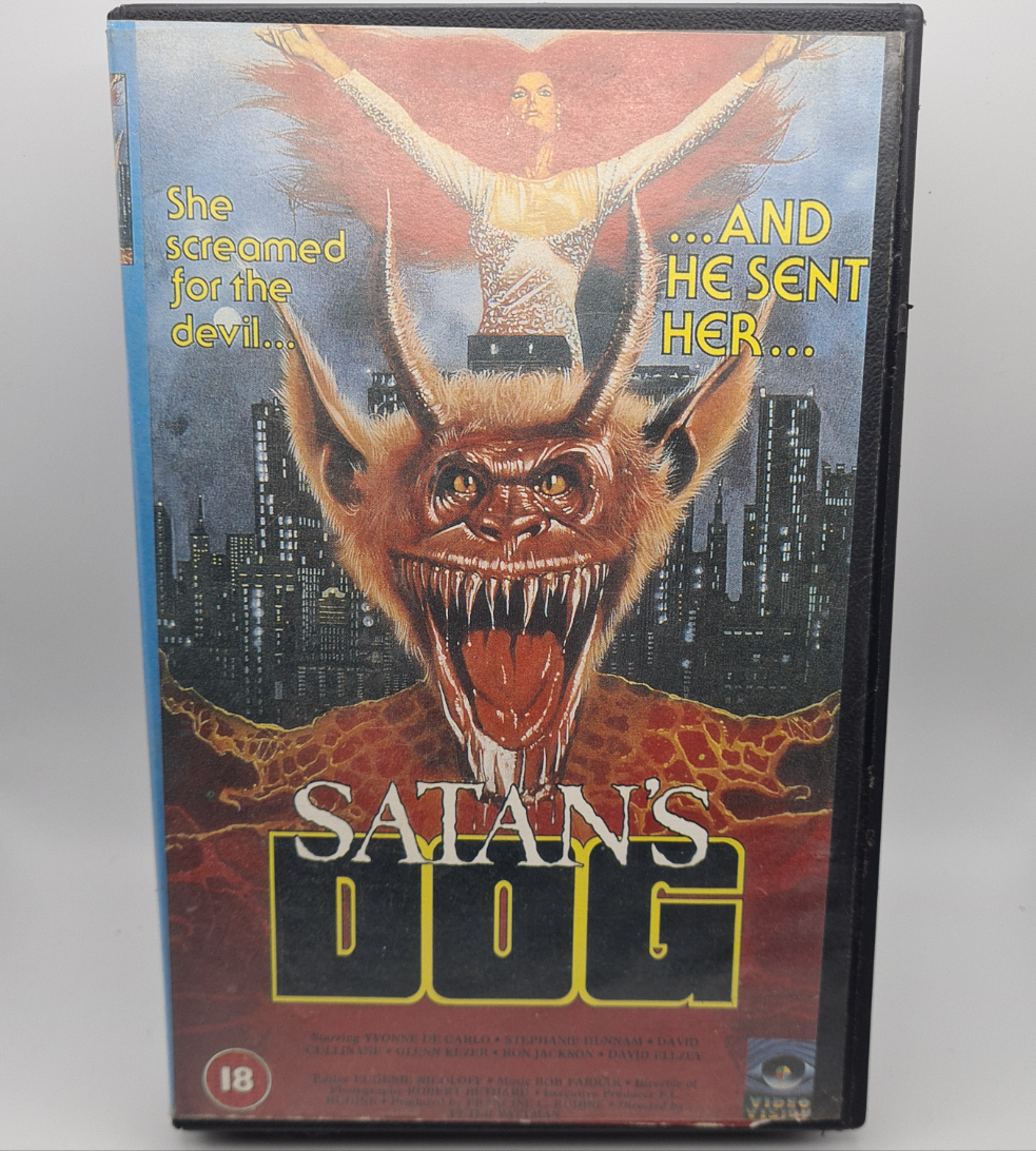 Satan's Dog VHS Ex Rental